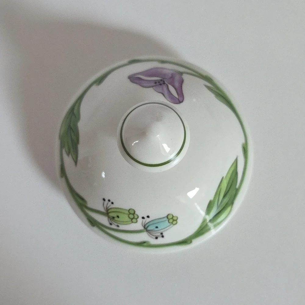 Villeroy & Boch Amapola Sugar Bowl & Lid with Handles